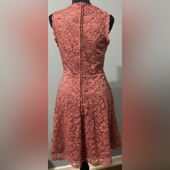 As U Wish deep pink lace dress - Picture 2 of 2